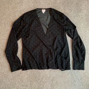 A New Day polka dot blouse
